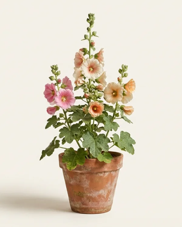 Stockros — Alcea rosea (ficifolia)