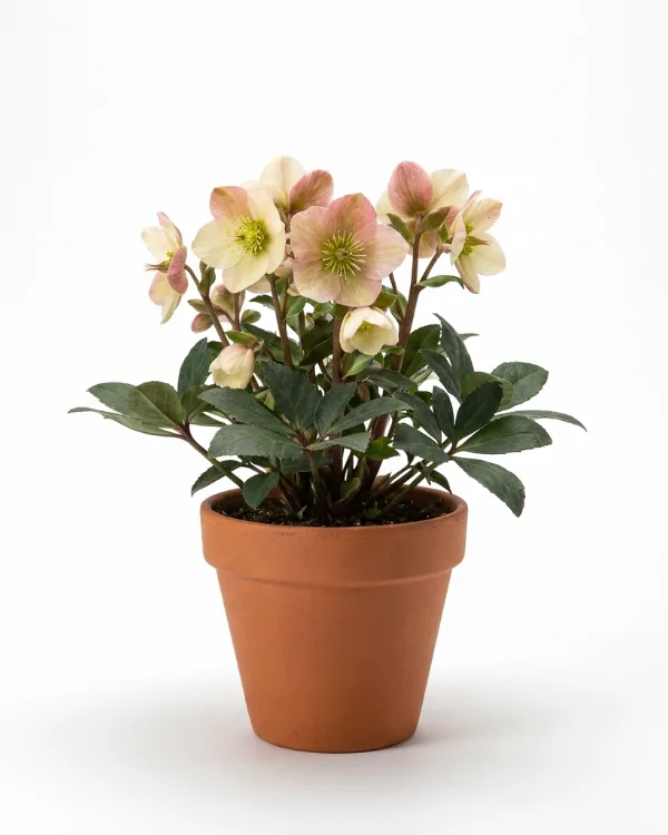 Föränderlig julros — Helleborus ericsmithii 'Pirouette'