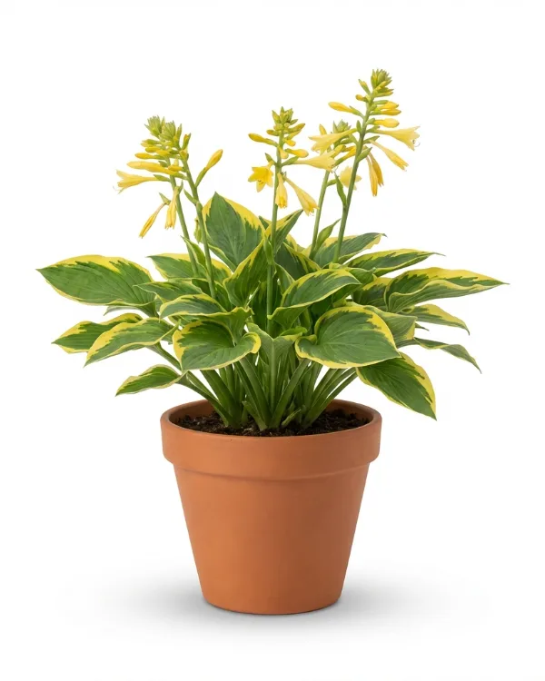 Blomsterfunkia — Hosta Fortunei-Gr. 'Fortunei Aureomarginata'