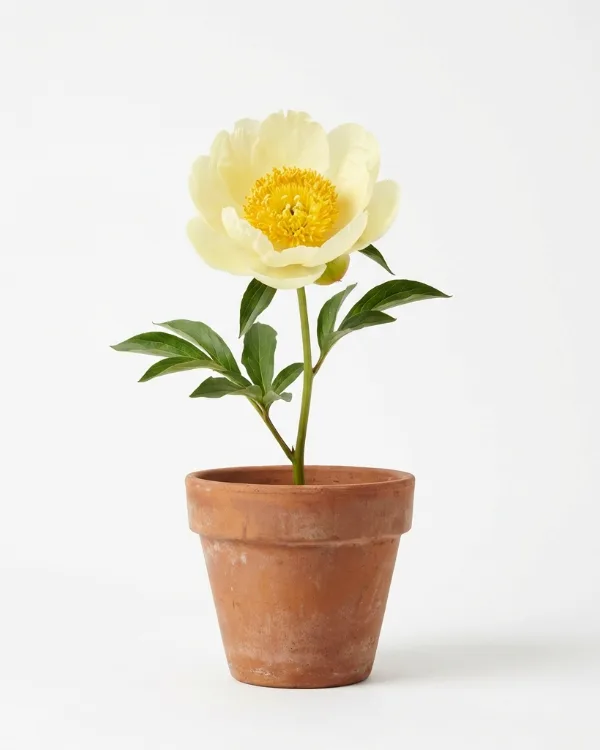 Luktpion — Paeonia lactiflora 'Claire de Lune'