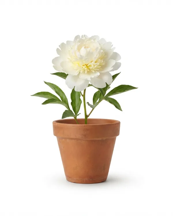 Luktpion — Paeonia lactiflora 'Duchesse de Nemours'