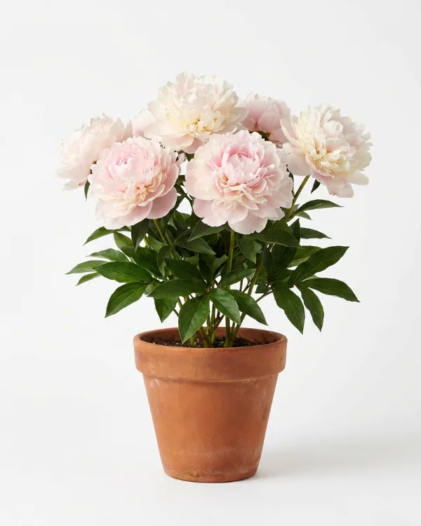 Luktpion — Paeonia lactiflora 'Shirley Temple'