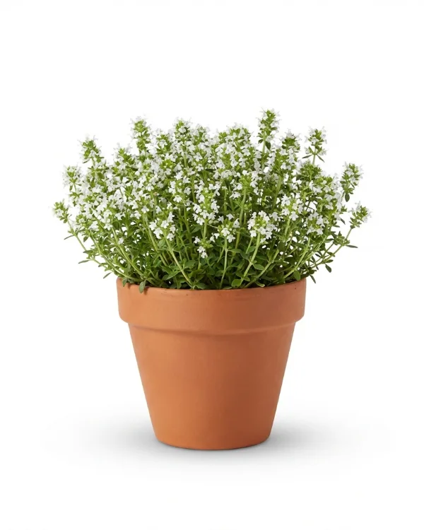 Backtimjan — Thymus serpyllum 'Albus'