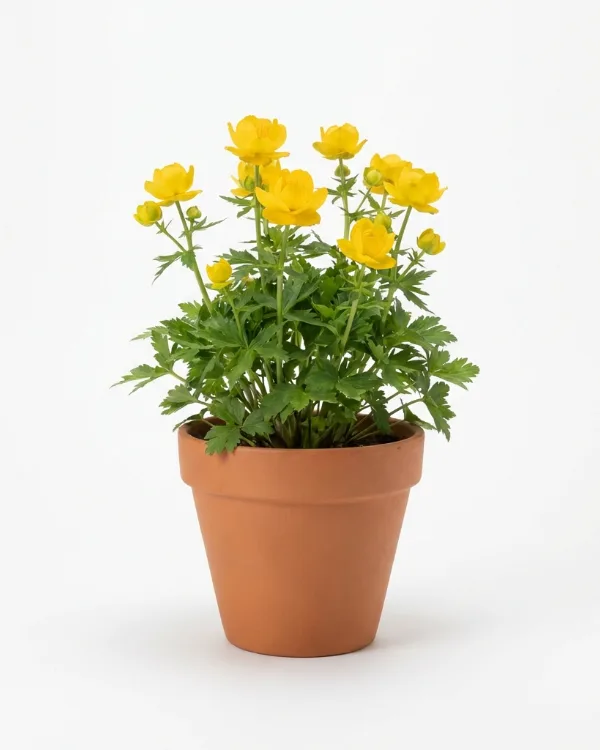 Kinesisk smörboll — Trollius chinensis 'Golden Queen'